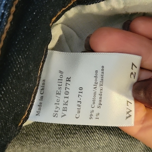 KanCan Skinny Stretch Jean, Color Aye, Size 27, Inseam 31 - Picture 3 of 6